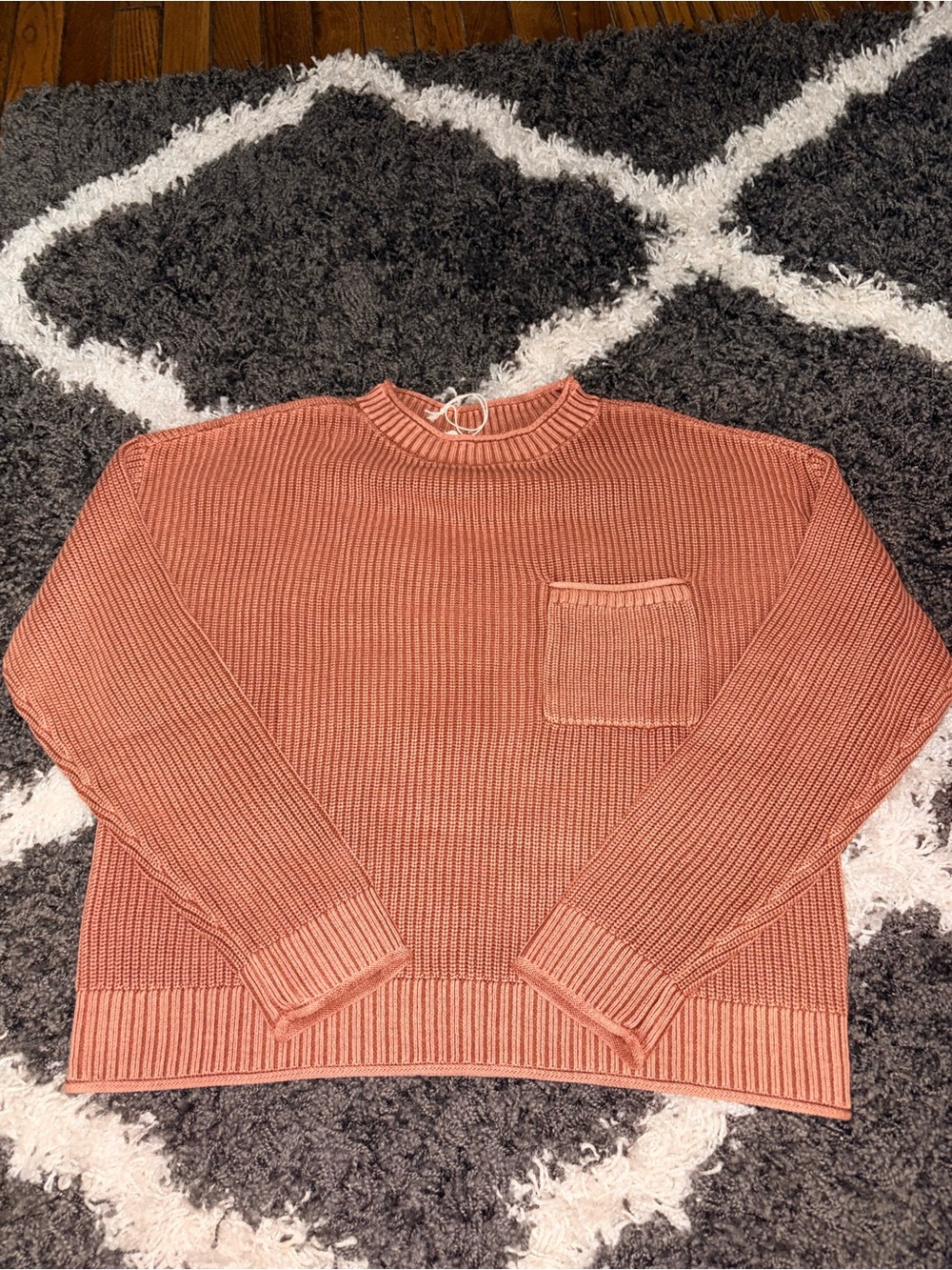Haven Well Within Roll Neck Sweater in Dusty Rose-100% Organic Cotton